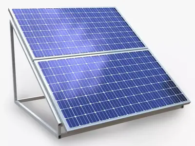Solar Panel 3D model