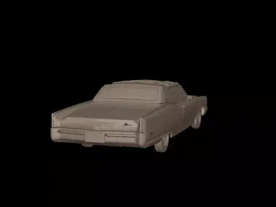 Buick Electra 225 1968 convertible 3D print model
