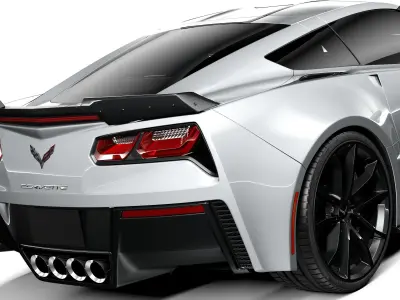 Chevrolet Corvette Grand Sport 2017 3D model