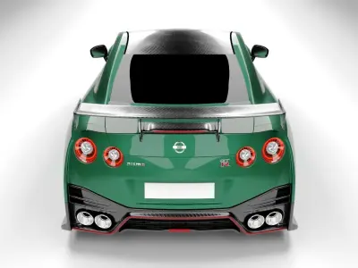 Nissan GTR R35 Nismo 2022 3D model