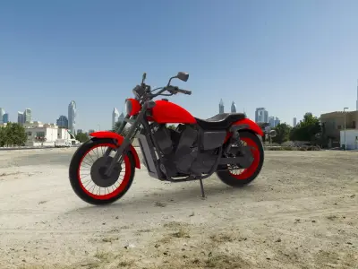 Honda Shadow RS   3D model