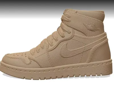NIKE AIR JORDAN 1 SHOE SCULPTURE 3D model