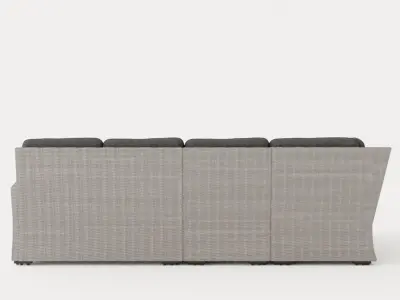 Ashfield sofa group table Low-poly 3D model