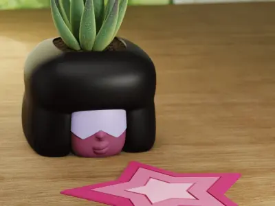 Garnet Pen Holder Decor Set Steven Universe 3D print model