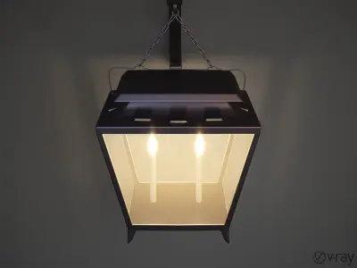 Hotel Costes Paris Exterior Light Free 3D model