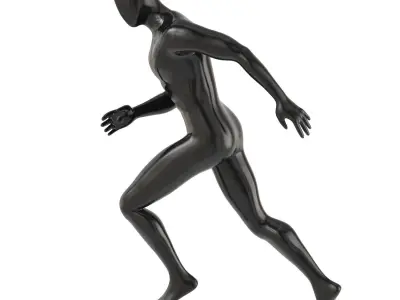 Run Man 3D model