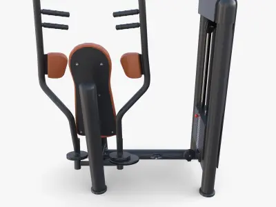 Pec deck machine 3D model