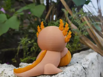 Halloween Special - Axolotl 3D print model