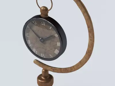 Authentic Clock 3D model