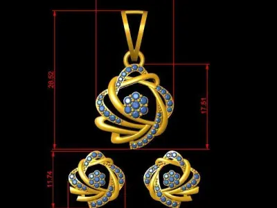 Pendant Necklace  3D print model
