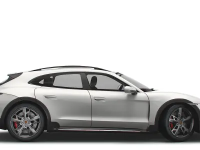 Porsche Taycan 4S Cross Turismo 2022 3D model