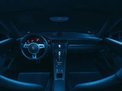 PORSCHE GT3RS - Unreal Engine 5 3D model