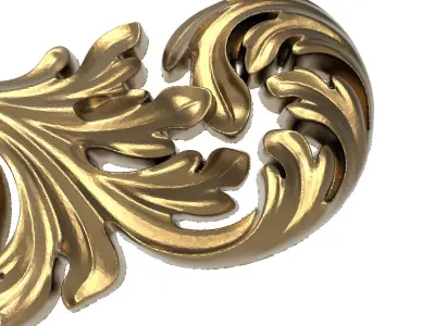  decorative pattern ready for 3D printing 3D model 293