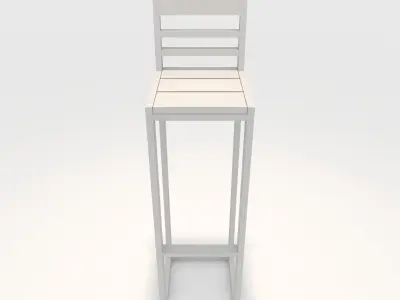 Bar Stool 6 3D model