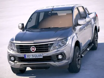 Fiat Fullback 2018 3D model