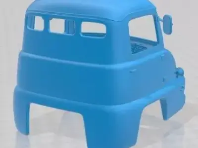 Thames Trader 55 1956 Printable Body Cabin Truck 3D print model
