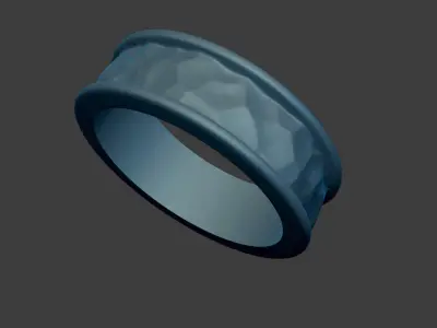 Mans Hammer Finished Band 3d Model 3D print model