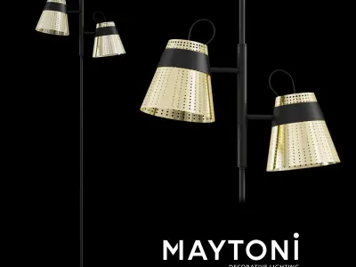 Floor lamp Trento MOD614FL-02BS Maytoni Modern Free 3D model