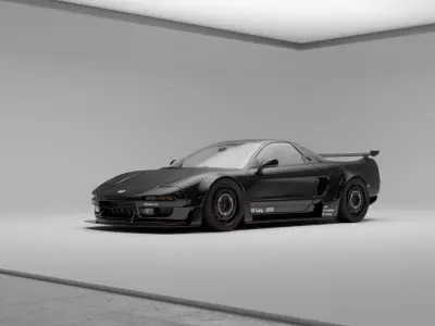 Honda NSX NA1 Tuning Version 3D model