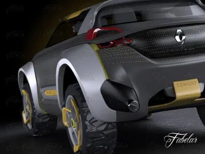 Renault Kwid 3D model