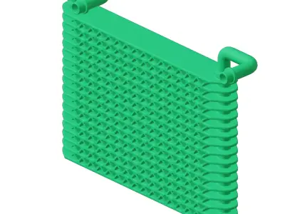 Plastic Premium Car Ac Evaporator Toy 3D model