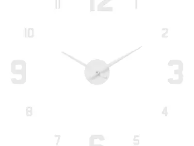 Apollo wall clock 3D model