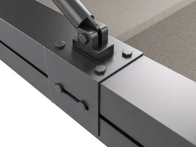 Motorized Pergola 1 3D model