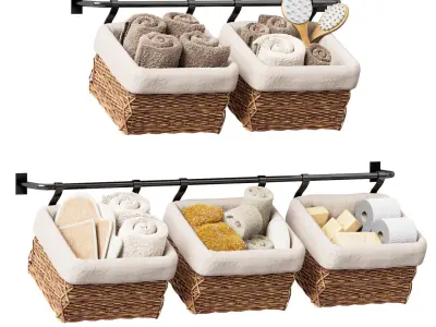 LAUNDRY SET 01 3D model