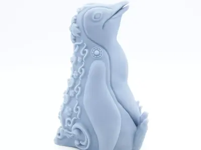 Penguin - Decorative 3D print model