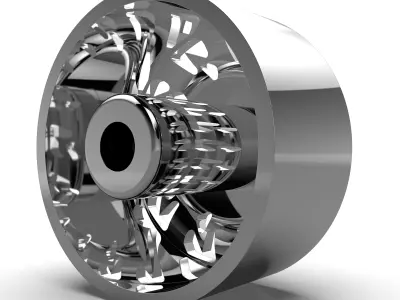 AMERICAN FORCE G14 SIDEWAYS DRW WHEEL 3D print model