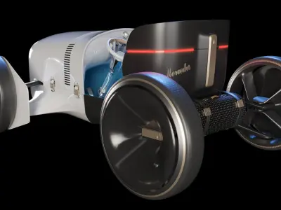 Mercedes-Benz Vision Simplex 2019 3D model