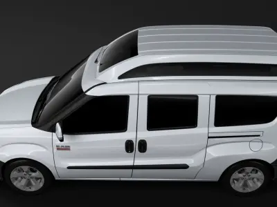 Ram ProMaster City Wagon SLT H2 2020 3D model