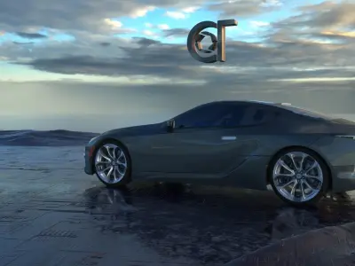 Lexus LC 500 2023 3d model 3D model