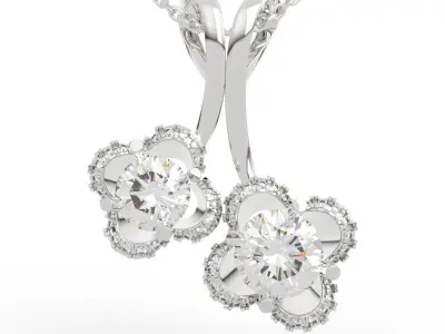 Clover Necklace 3D print model