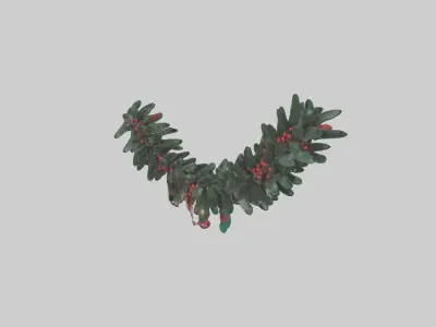 Christmas Garland model 3D model