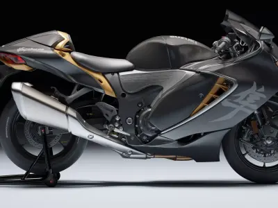 Suzuki Hayabusa 2021 Low-poly 3D model