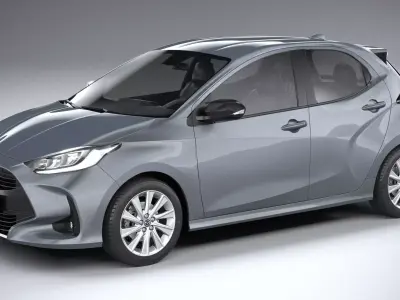 Mazda 2 Hybrid 2022 3D model