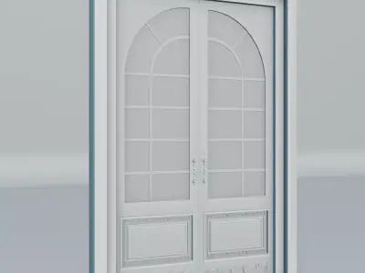 Door Design 1 Low-poly 3D model