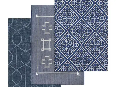 Rug Set 854 3D model
