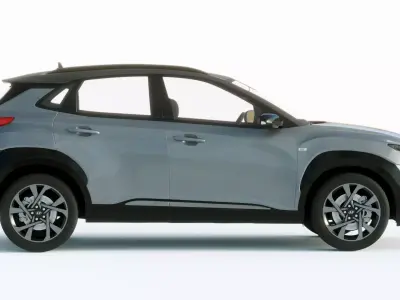 Hyundai Kona 2021 3D model