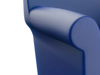 Bubble Club Arm Chair 3D model