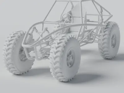 Buggy offroad 3D model