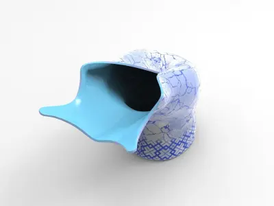 Jol Vase Low-poly 3D model
