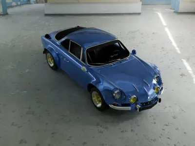 alphine renault 3D model