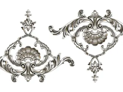 Classic carved 188 3D model