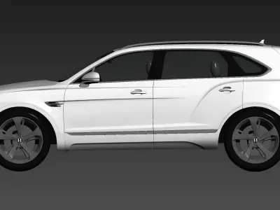 Bentley Bentayga 2016 3dmodel 3D model