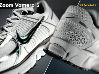 Nike Zoom Vomero 5 3D model
