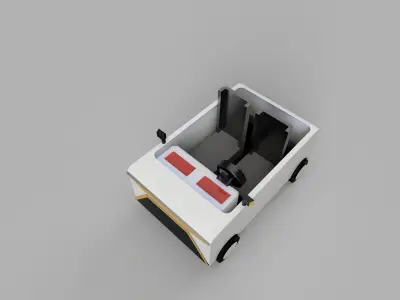 Small car  3D model
