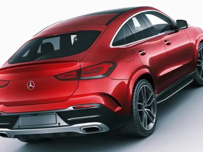 Mercedes-Benz GLE Coupe 2020 3D model