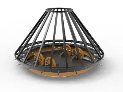 Leonardo Da Vinci - Tank Design 3D print model